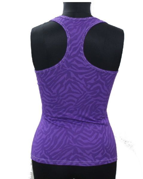 Dark Blue Racerback Tank Top 03