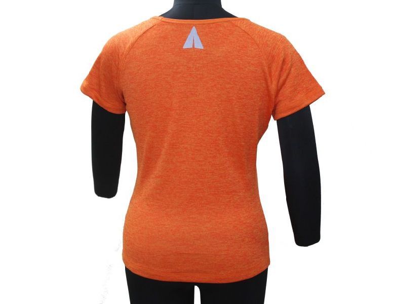 Orange Round Neck T-Shirt 03