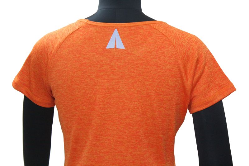 Orange Round Neck T-Shirt 04