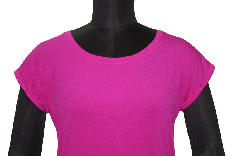 Pink Round Neck T-Shirt 02