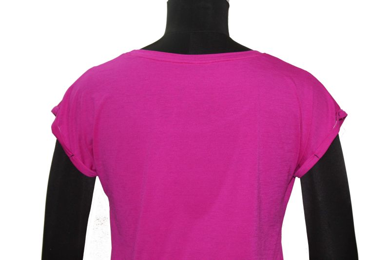 Pink Round Neck T-Shirt 04