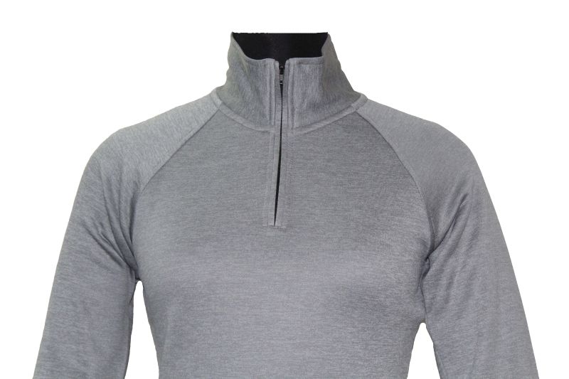 Silver Fleece Hooded Sweatshirt 03