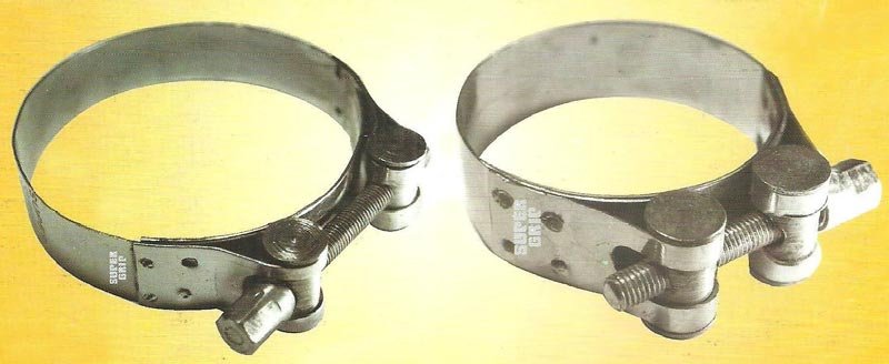 Power Steel T-Bolt Clamps