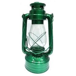 Round Painted Kerosene Lantern 01