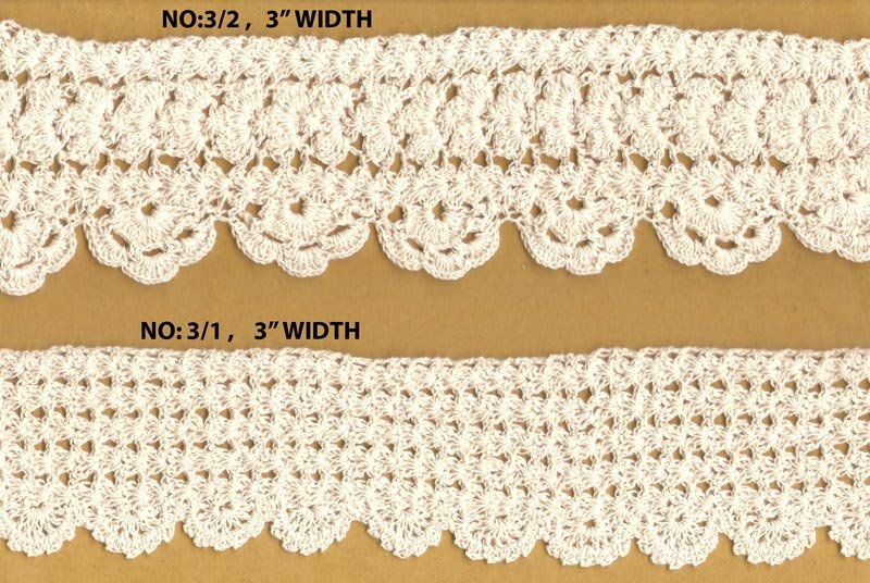 3 Inch Lace Border