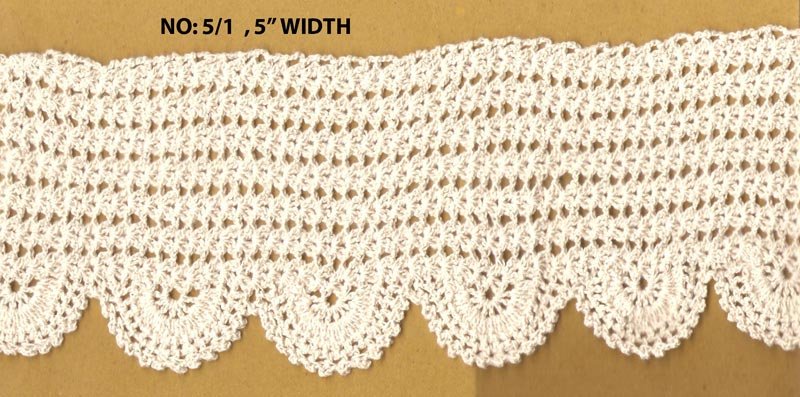 5 Inch Lace Border