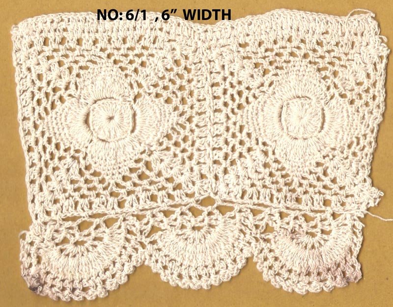 6 Inch Lace Border