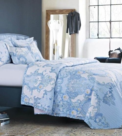 Malako Elara Luxury King Size Cotton Bed Cover 01