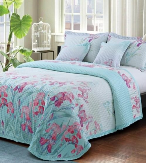 Malako Elara Luxury King Size Cotton Bed Cover 05