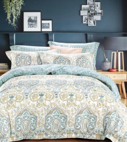 SKU: Royale2_17 - Malako Royale King Size Cotton Bed Sheet