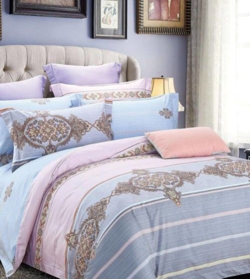 SKU: Royale2_7 -  Malako Royale King Size Cotton Bed Sheet