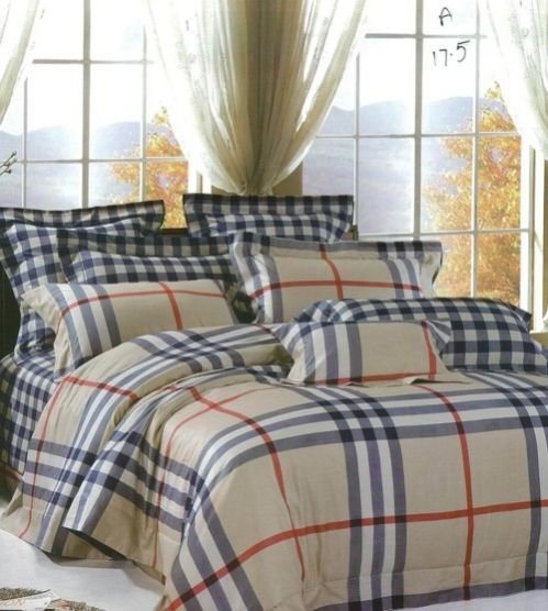 SKU: Stark_3 - Malako Stark King Size Cotton Bed Sheet