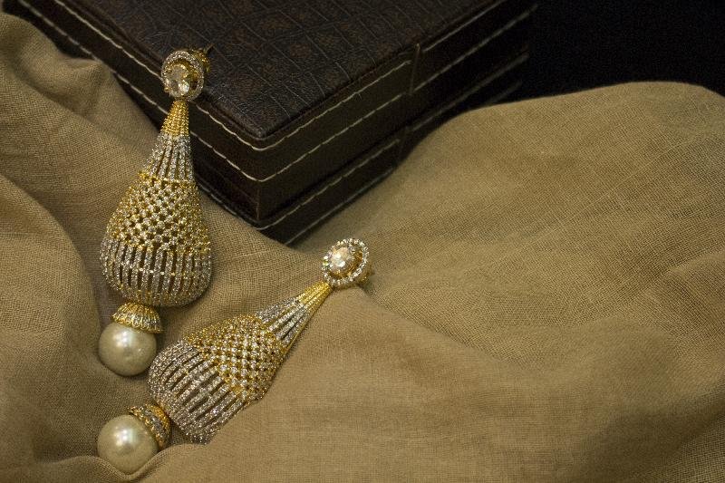 American Diamond Earrings 01