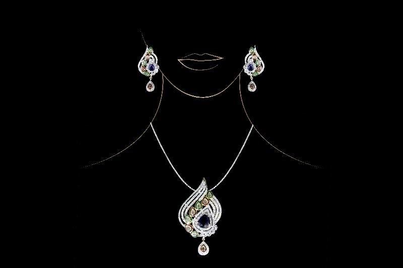 Kundan Pendant Set 03