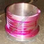 Gun Metal Casting Under Inspection