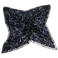 Silk Scarf with Metal Coin