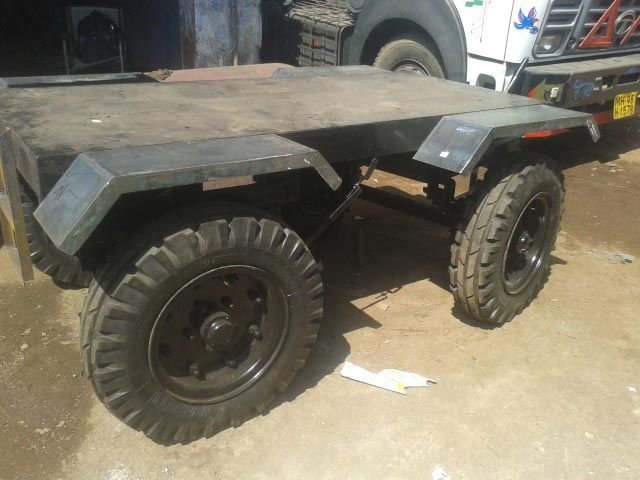 4 Wheel Trolley Manufacturing View