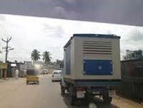 Genset fitted on Trolley