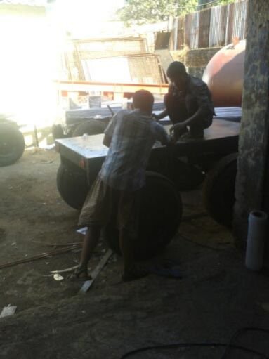 Genset Trolley Finishing Process