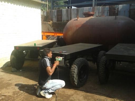 Genset Trolley Reflector Arrangement