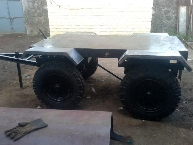 Genset Trolley Side View