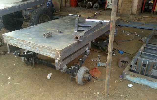 Manufacturing Process of 4 Wheel Trolley