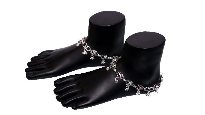 Silver Casting Anklet 02