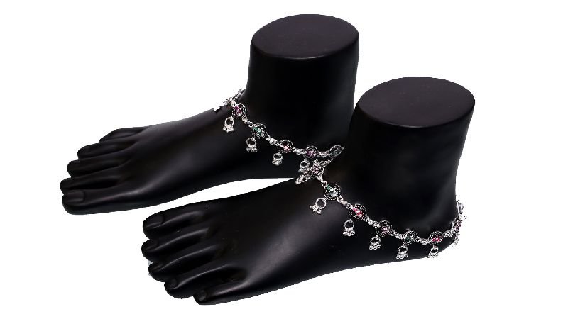 Silver Casting Anklet 02