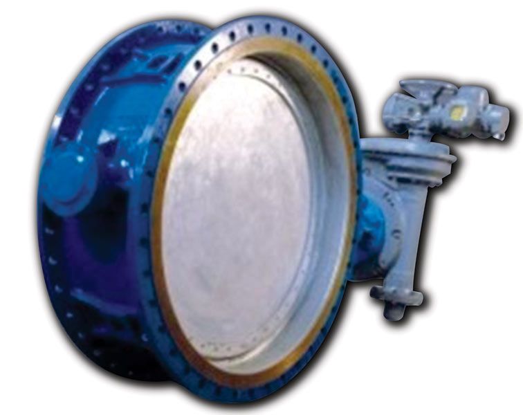 Rubber Seat Double Offset Butterfly Valve