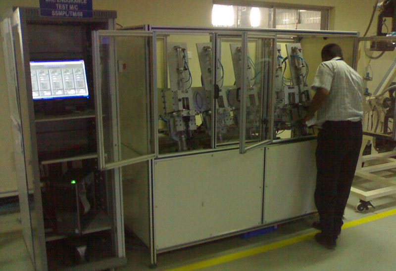 Buckle Endurance Test Rig