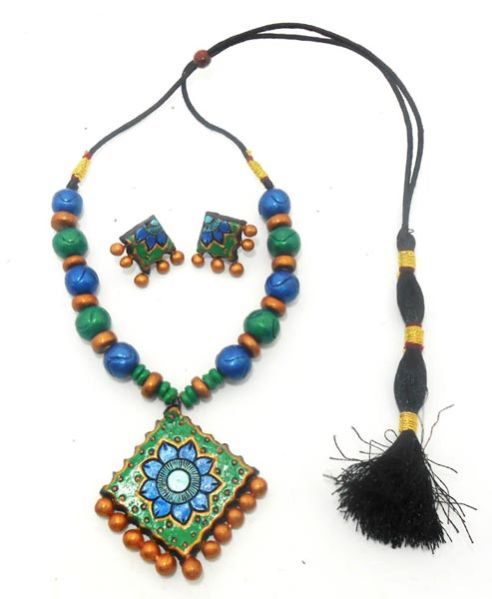 Terracotta Necklace Set 02
