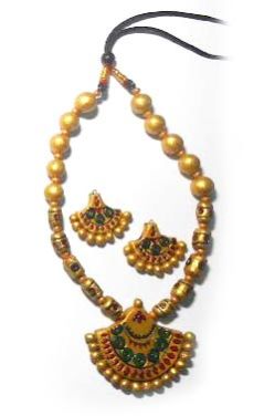 Terracotta Necklace Set 03