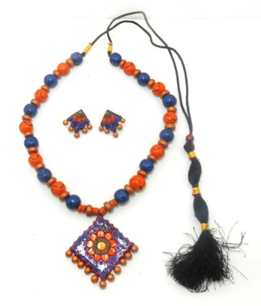 Terracotta Necklace Set 04