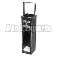 Single Wine Bottle Caddy (7046 BW)