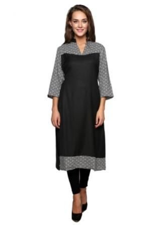 Ladies Kurtis - 2012 black grey