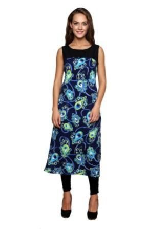 Ladies Kurtis - 2014 black blue