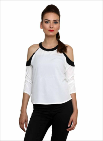 Ladies Top - 1022 Off White