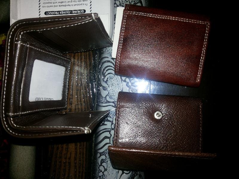 Mens Trifold Leather Wallets 01