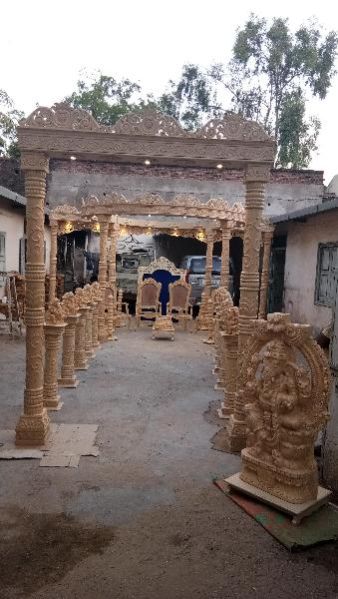Wooden Mandap 04