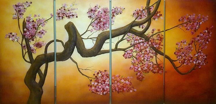 Flower Branch Painting
