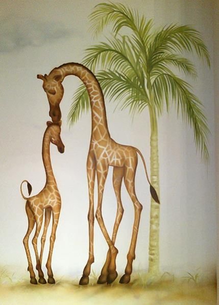 Giraffe Painting