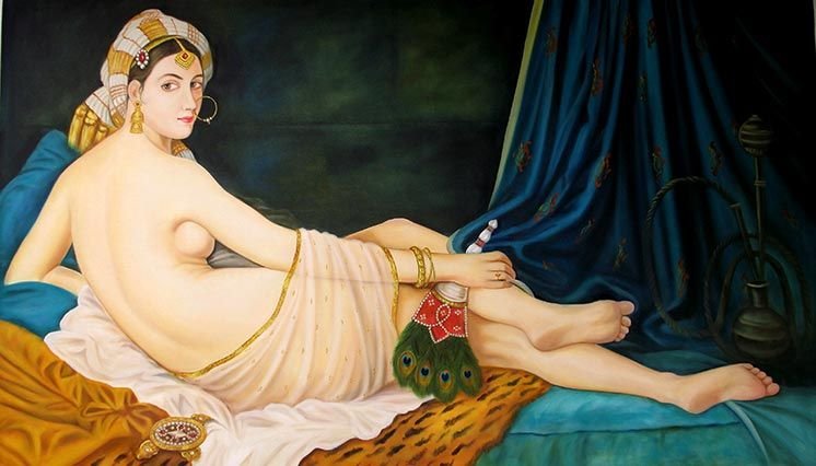 Indian Beauty Painting