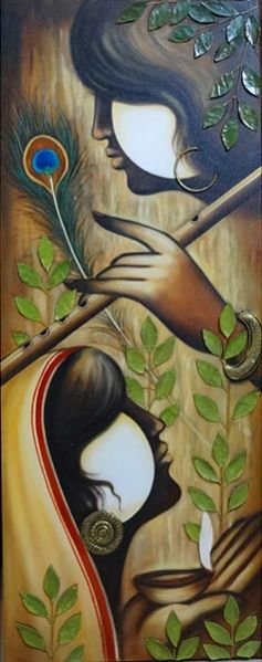 Radha Krishna Painting