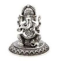 Silver Ganesha Statue