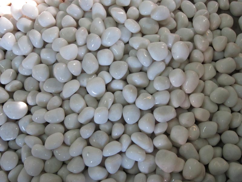 White Agate Polished Pebbles