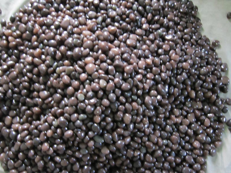 Agate Brown Colored Tumbled Stone