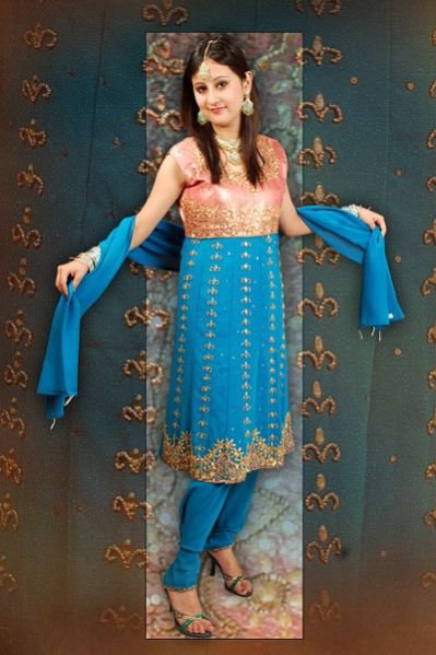 Designer Churidar Suit 03