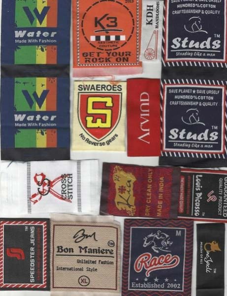 Casual Shirt Cloth Label