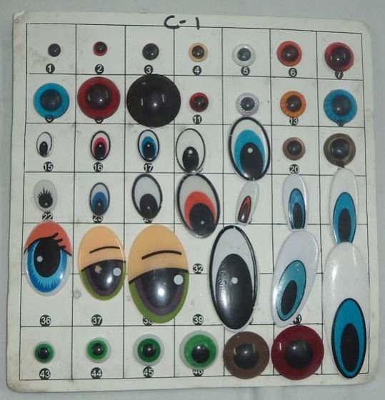 Soft Toys Eyes Accessories 01