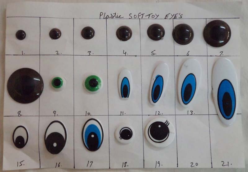 Soft Toys Eyes Accessories 02